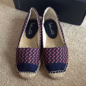 Splendid Women's Espadrilles in Navy and Red